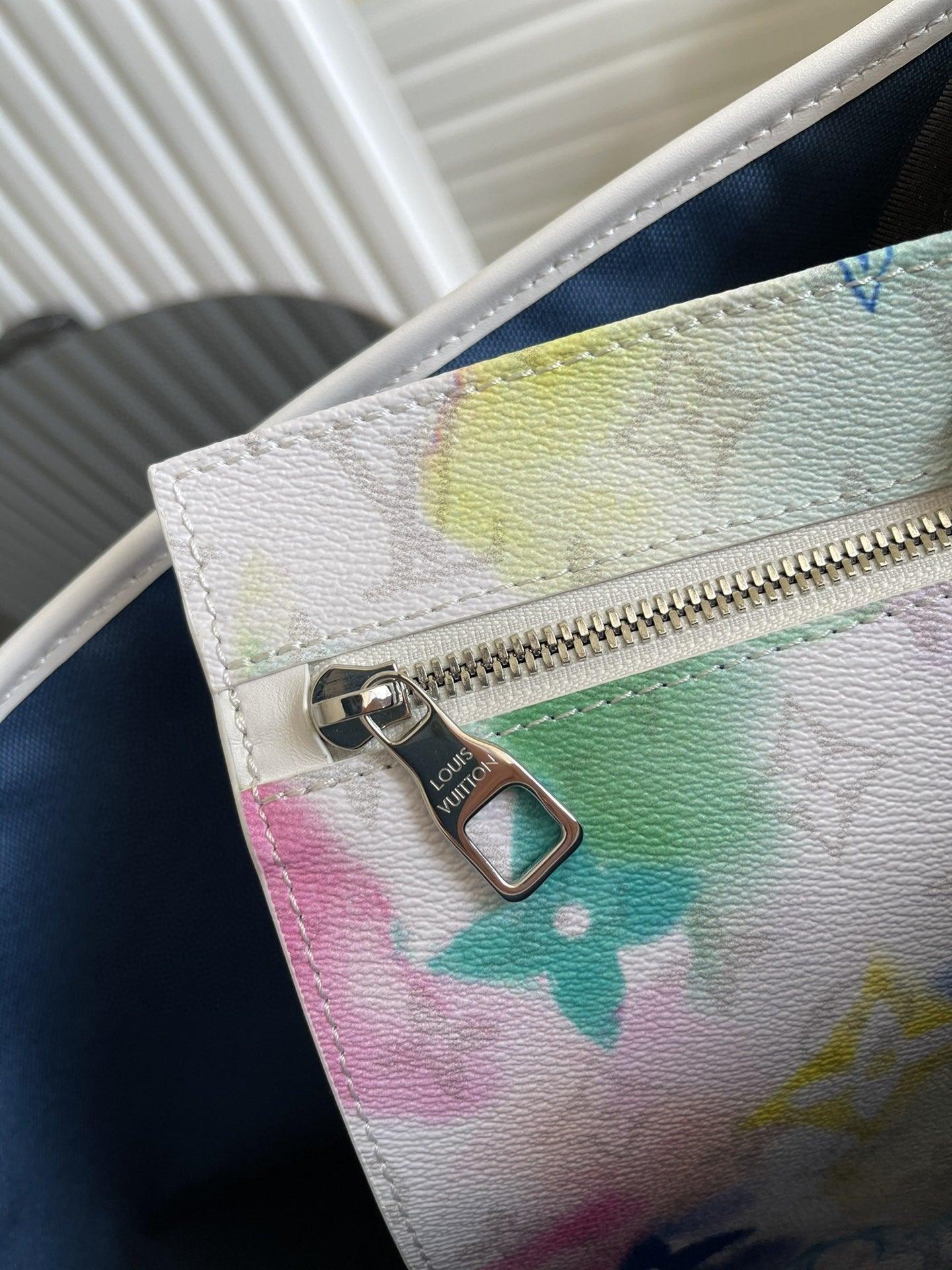 LV Virgil Abloh Monogram Watercolor M45755 - tntwear1