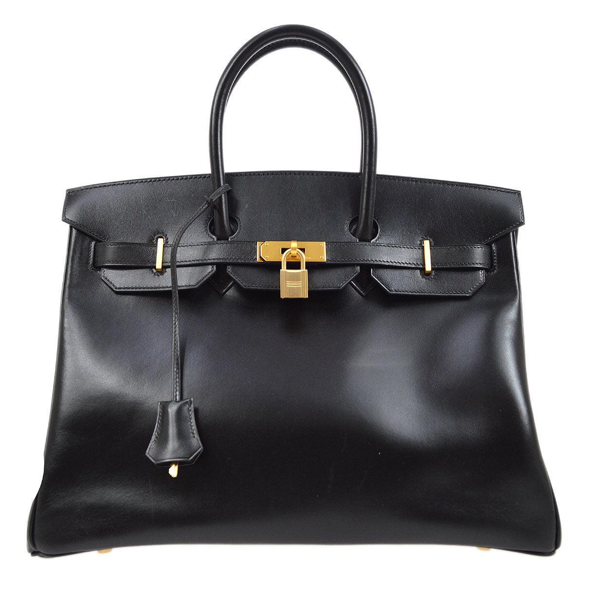BIRKIN 35 Black Box calf - tntwear1
