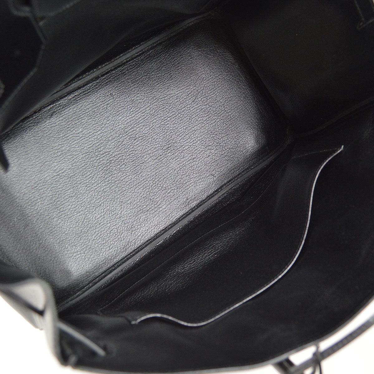 BIRKIN 35 Black Box calf - tntwear1