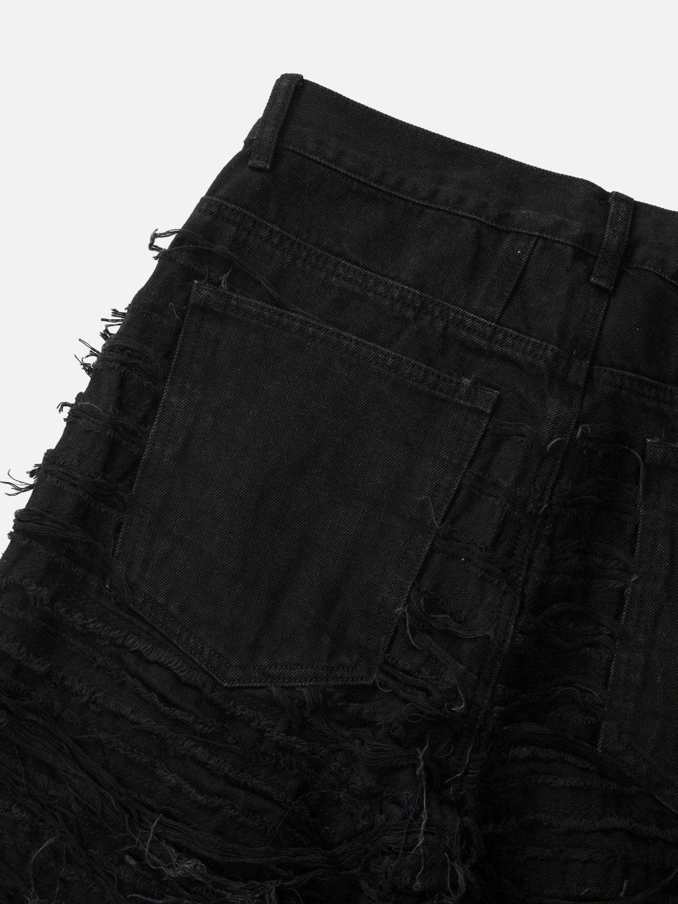 Sneakerland Ruined Effect Jeans - tntwear1