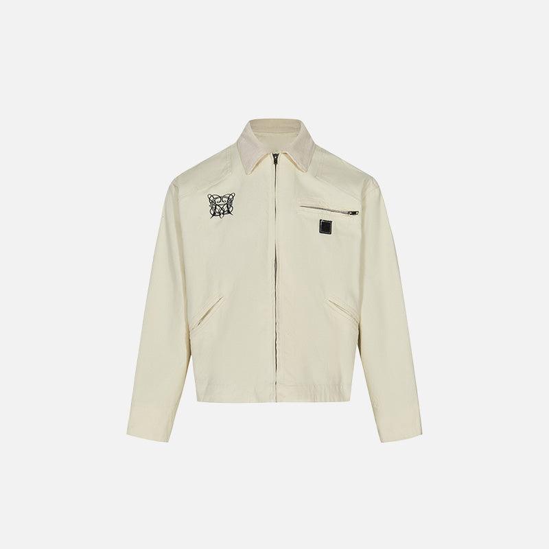 Loose Retro Washed Jacket - tntwear1