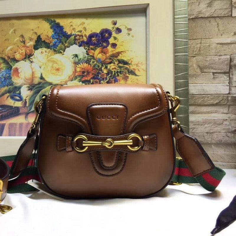 Tntwear - Lady Web Saddle Leather Bag Brown