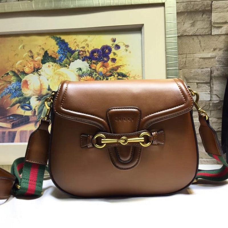 Tntwear - Lady Web Saddle Leather Bag Brown