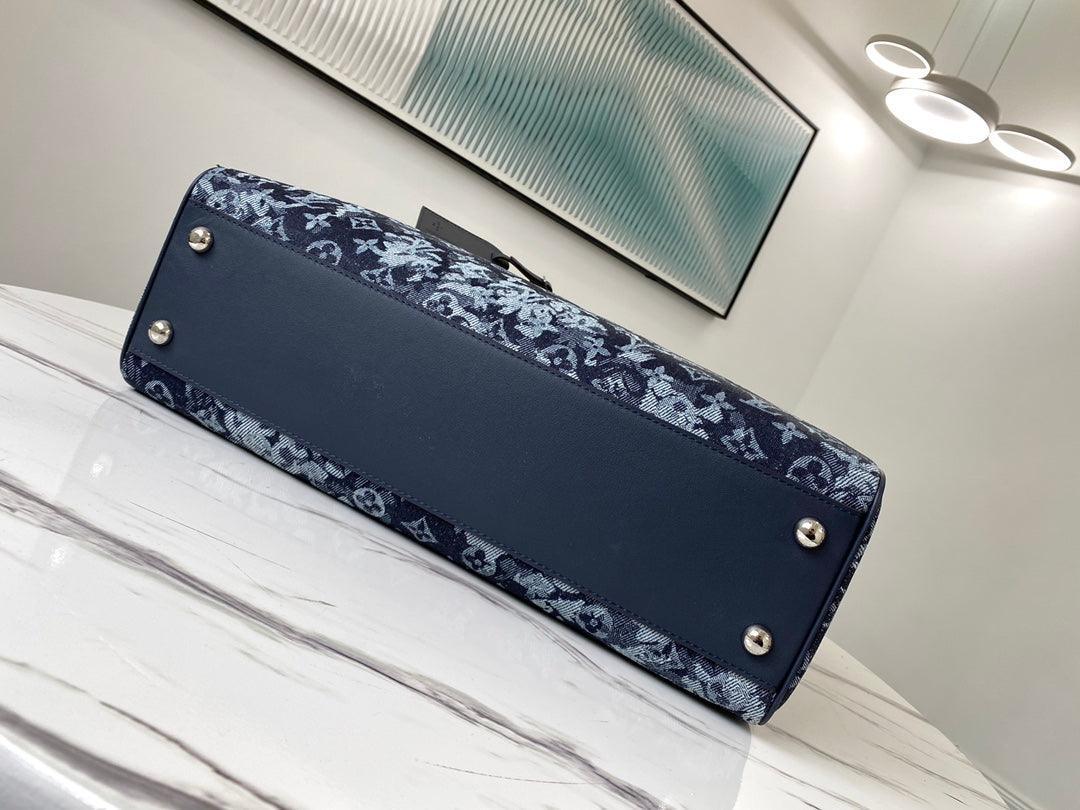 LV GRAND SAC Virgil Abloh Monogram Pastel Noir M57284 - tntwear1