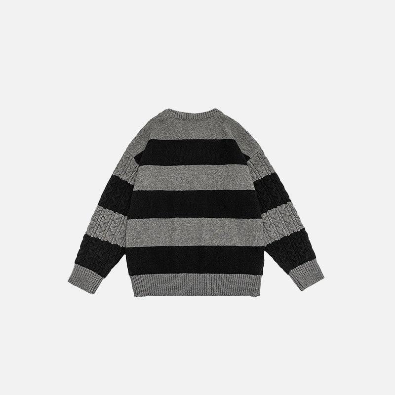 Classic Cable Knit Sweater - tntwear1