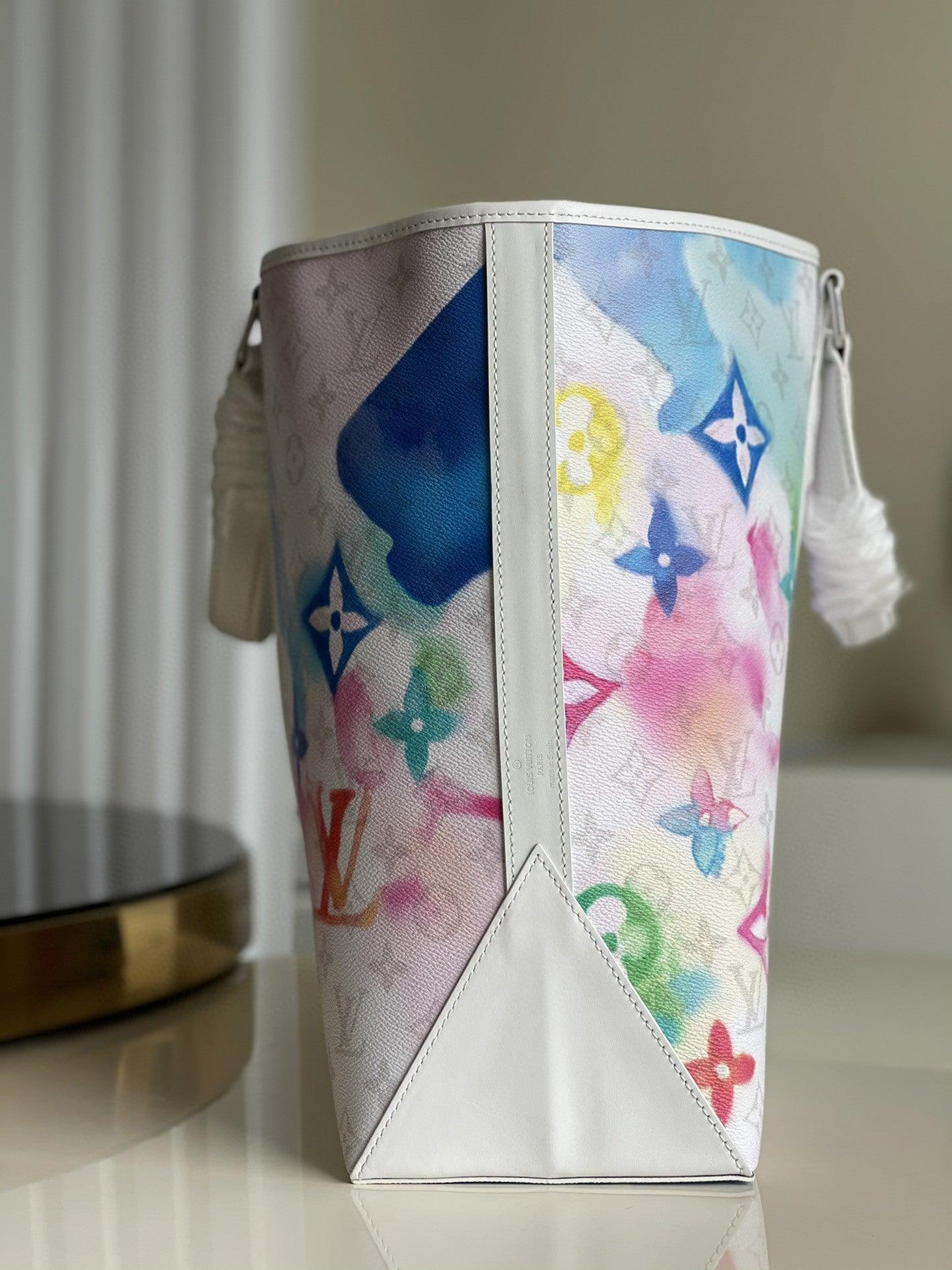 LV Virgil Abloh Monogram Watercolor M45755 - tntwear1