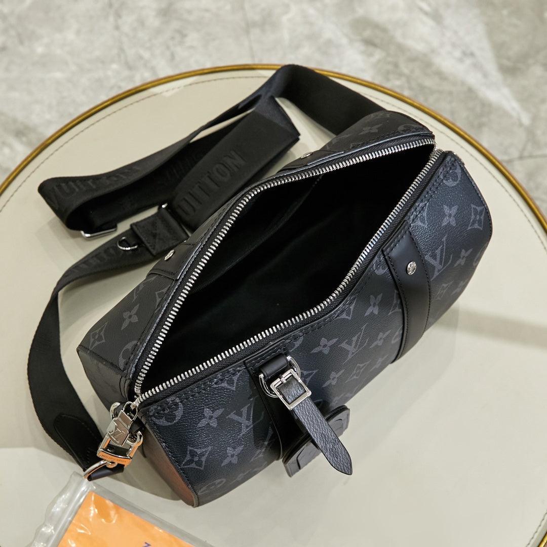 New Fashion Bags LV Monogram Eclipse City Keepall 25 - tntwear1