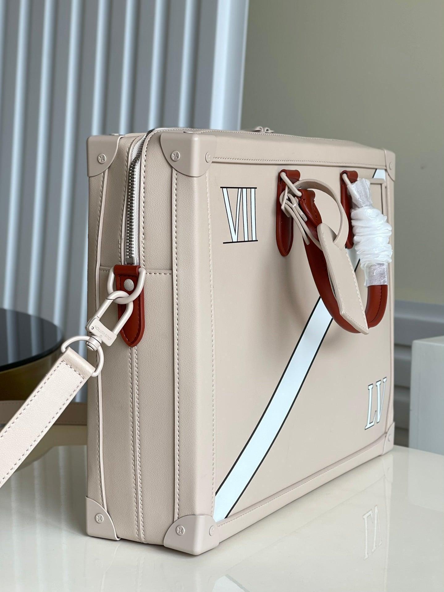LV Soft Trunk Monogram Eclipse M44952 - tntwear1