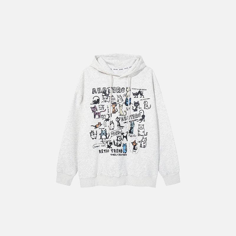 Cosmic Kitties Hoodie - tntwear1