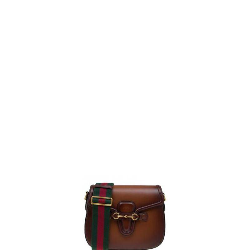 Tntwear - Lady Web Saddle Leather Bag Brown