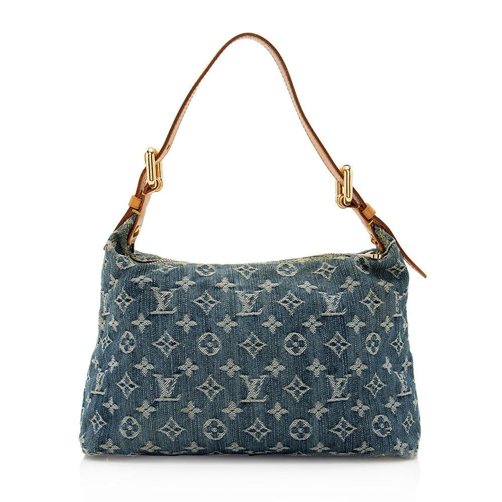 LV Monogram Denim Baggy PM Shoulder Bag - tntwear1