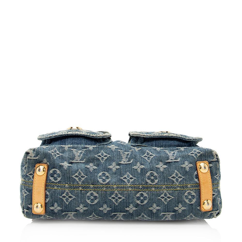 LV Monogram Denim Baggy PM Shoulder Bag - tntwear1
