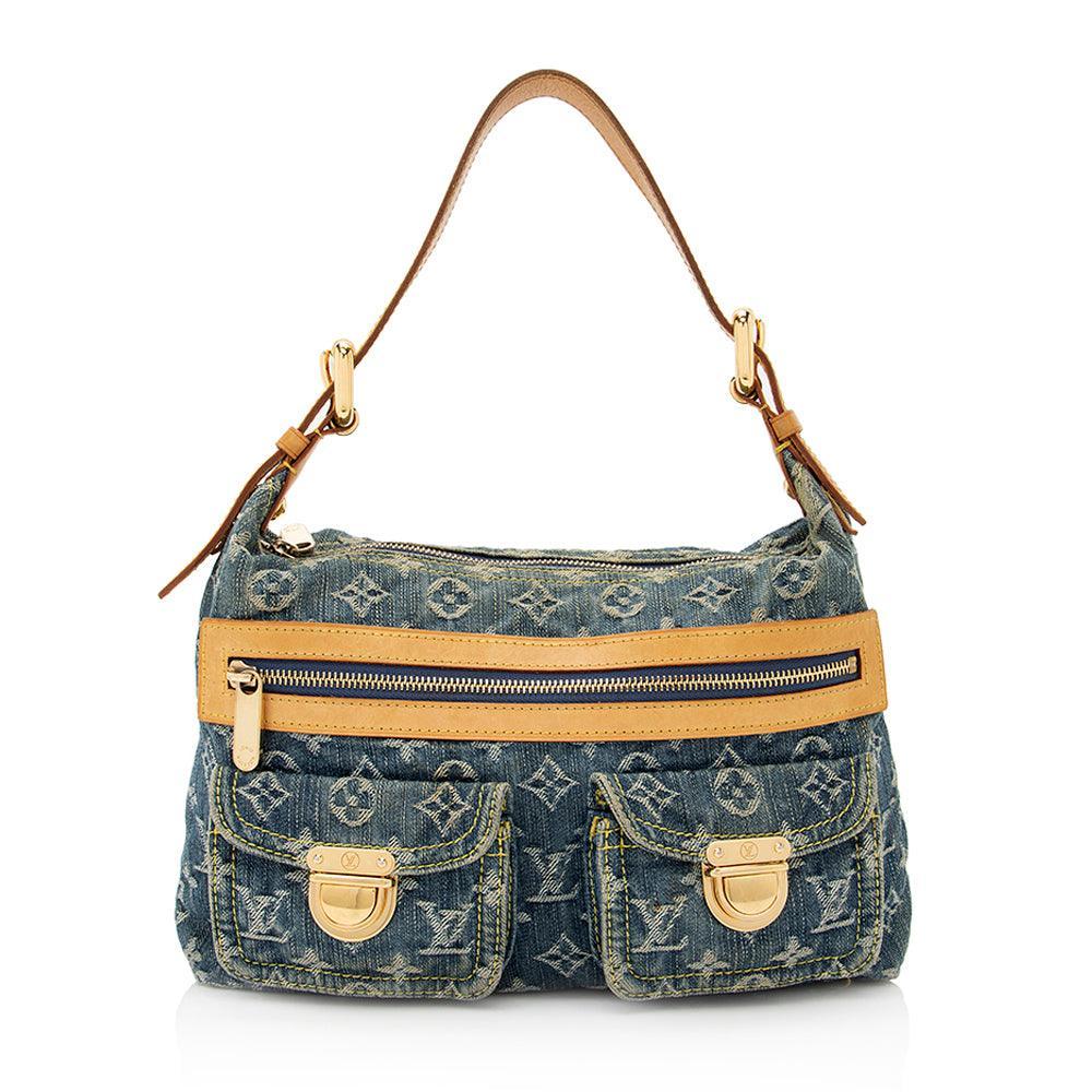 LV Monogram Denim Baggy PM Shoulder Bag - tntwear1