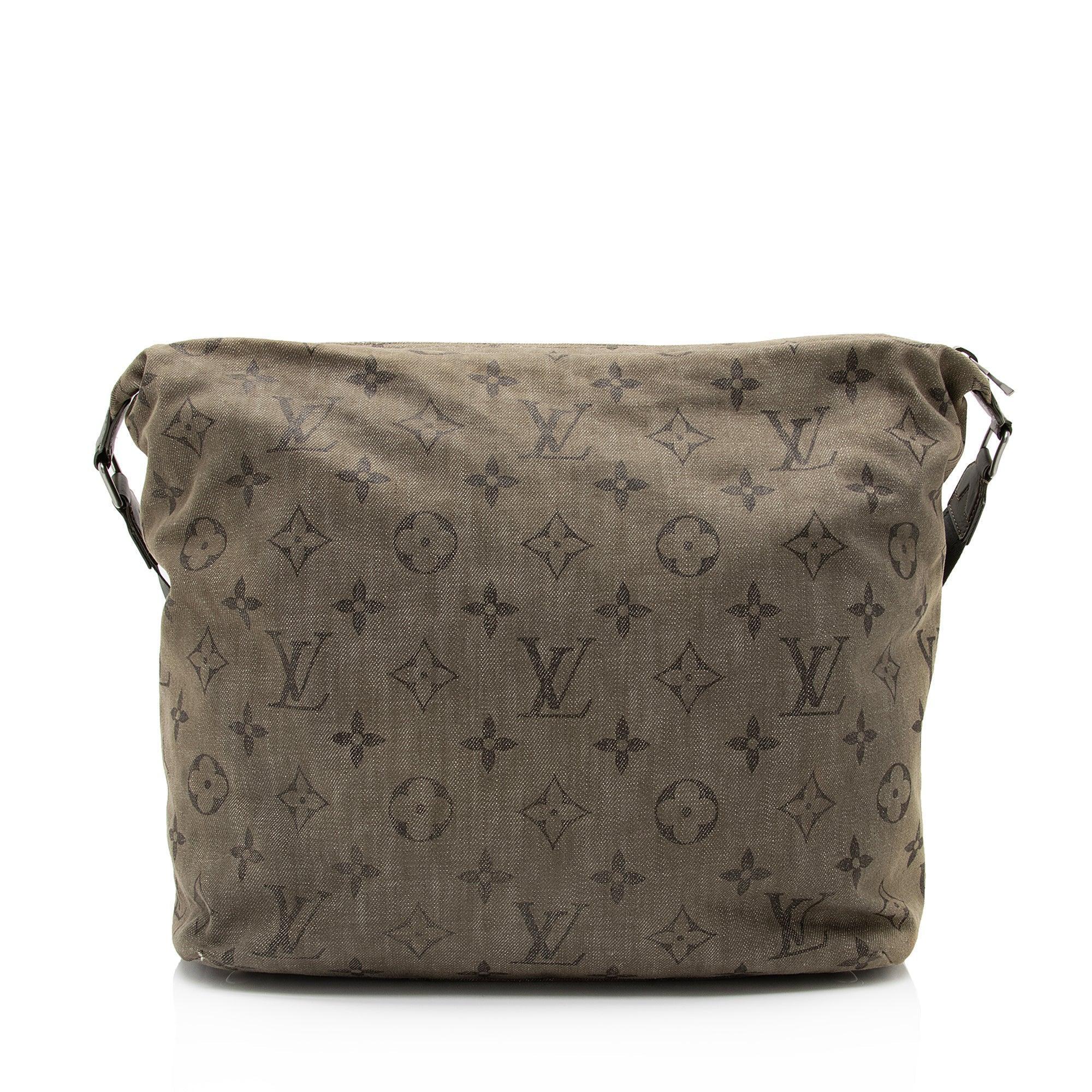Louis Vuitton Monogram Denim Impression Besace GM Messenger Bag - tntwear1