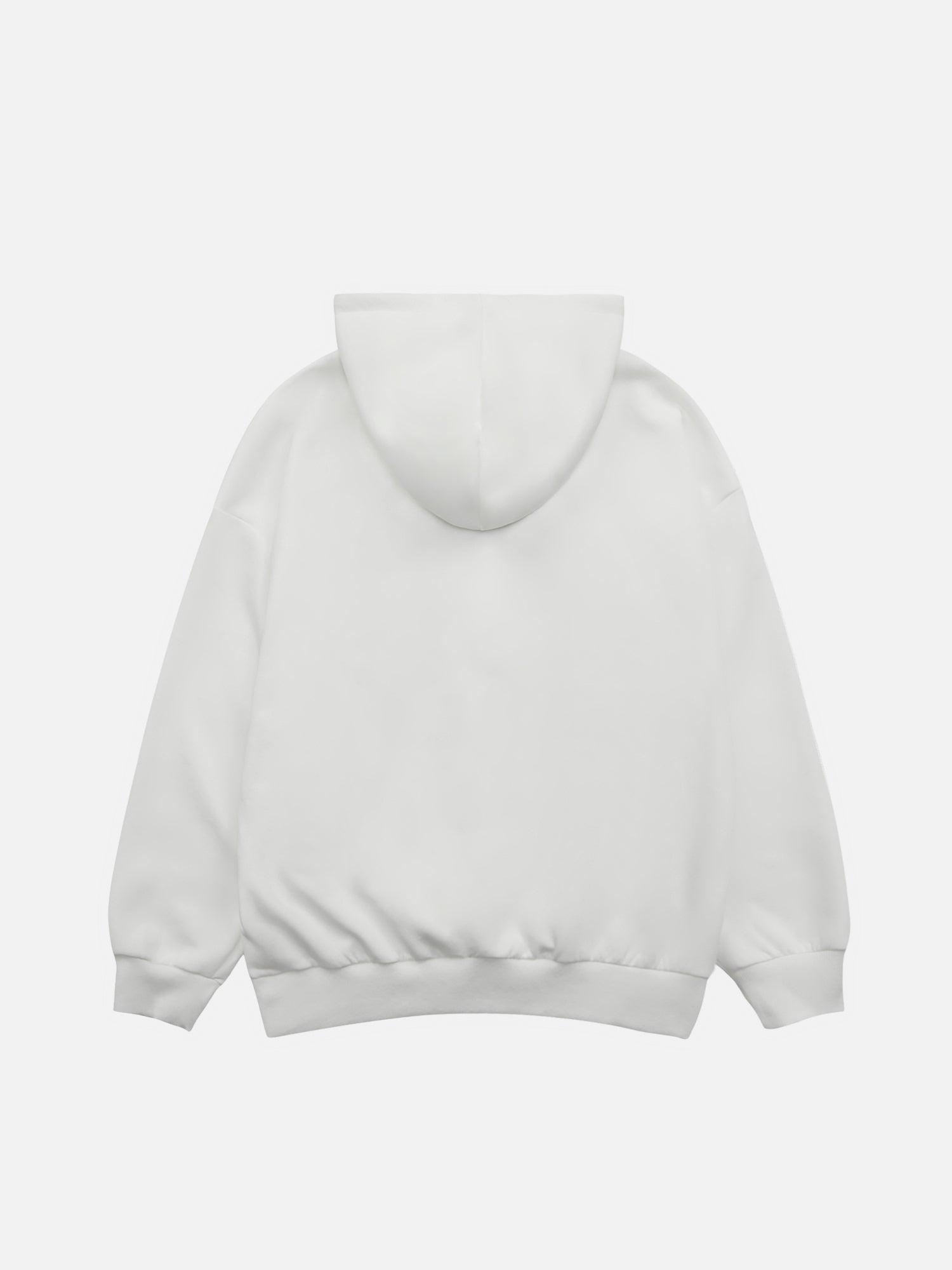 Tntwear® - American Niche Embroidered Patch Hooded Sweatshirt - tntwear1