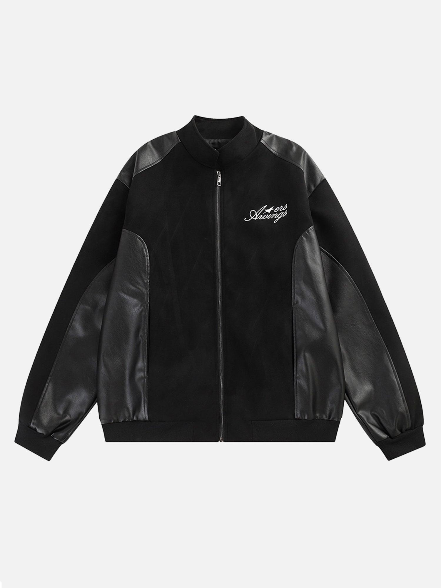 Tntwear® - American Retro High-end Patchwork Jacket - tntwear1
