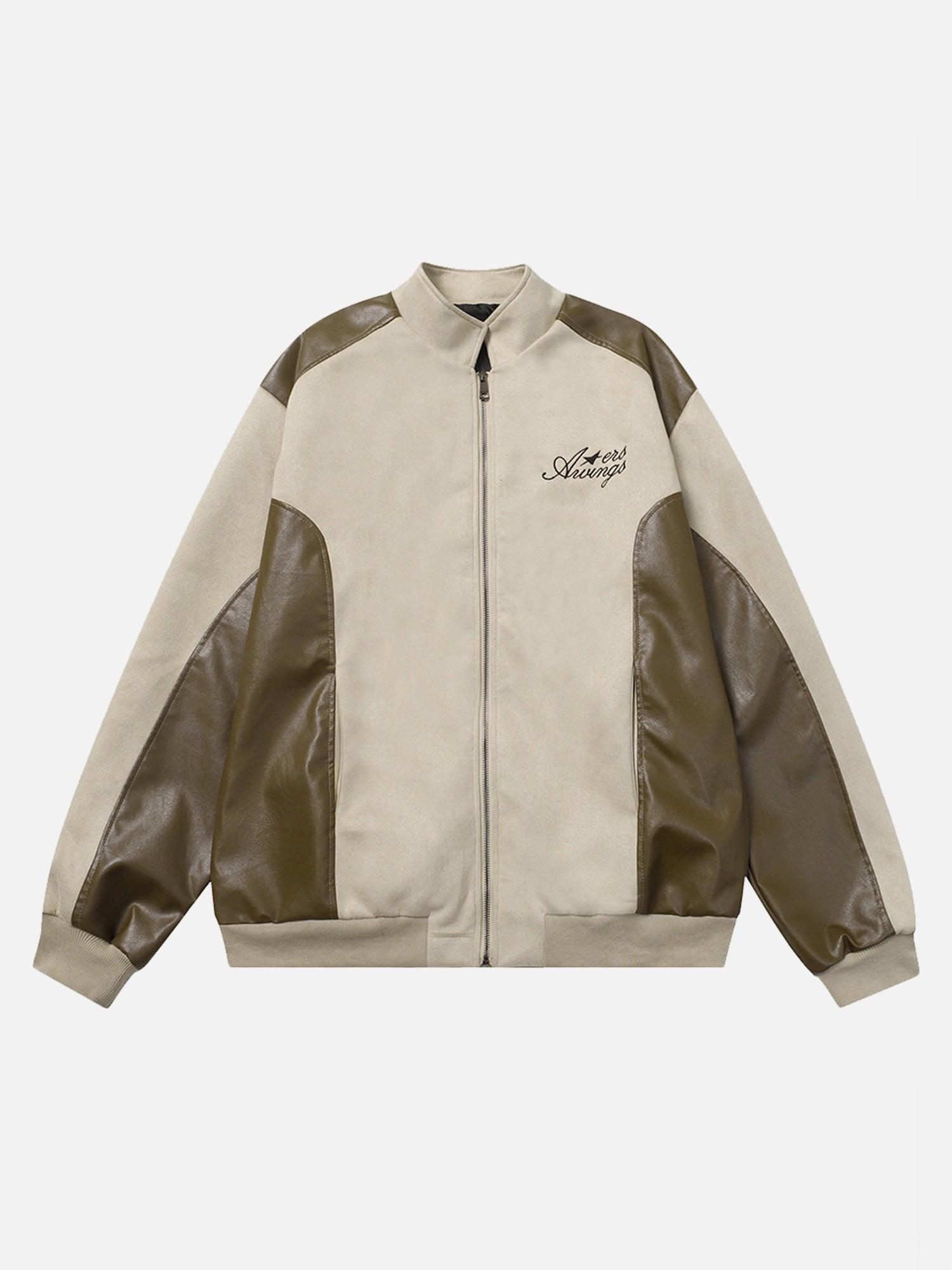 Tntwear® - American Retro High-end Patchwork Jacket - tntwear1