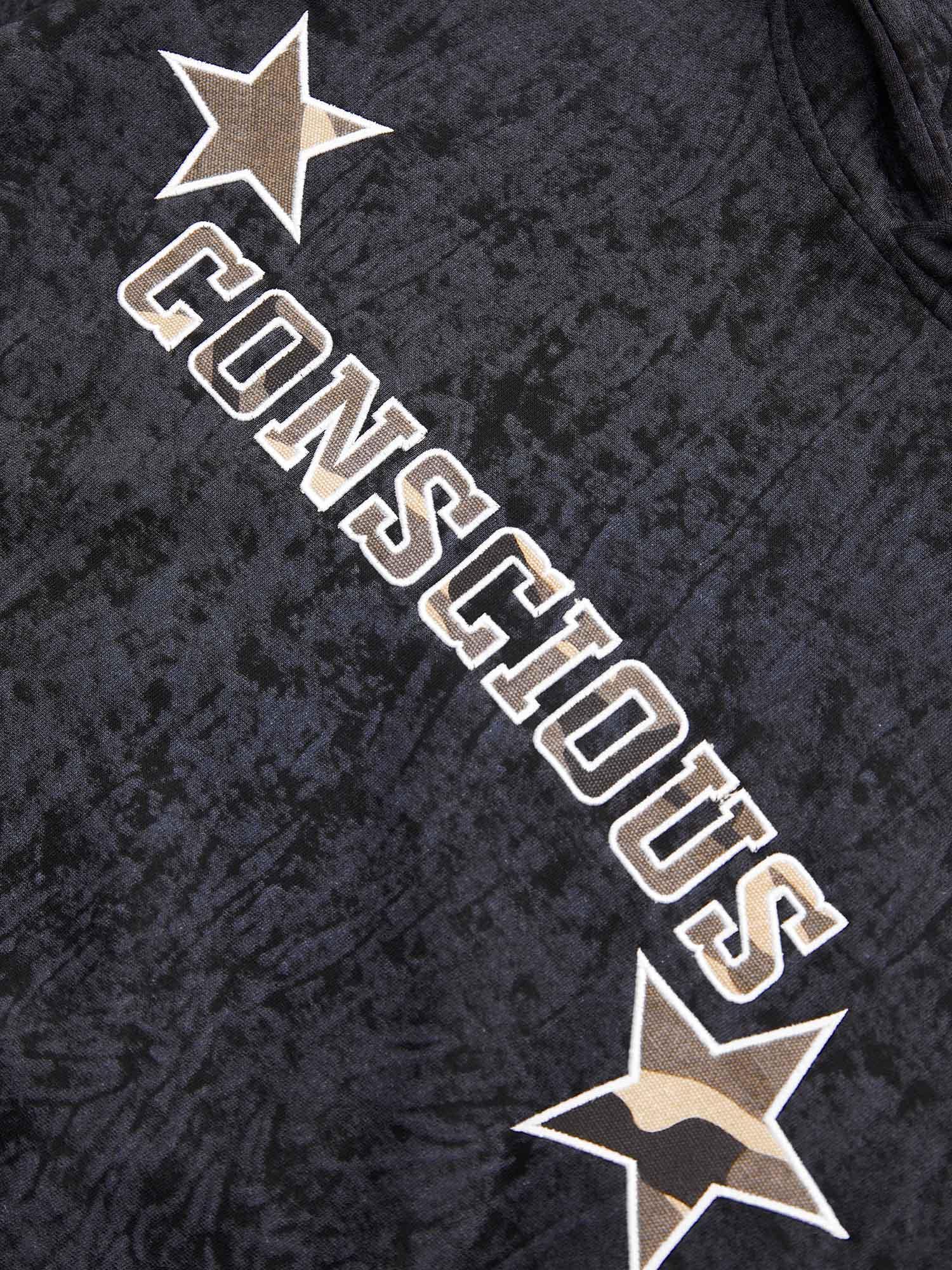 Tntwear® - American Retro Patch Star Hooded Sweatshirt - 1969 - tntwear1