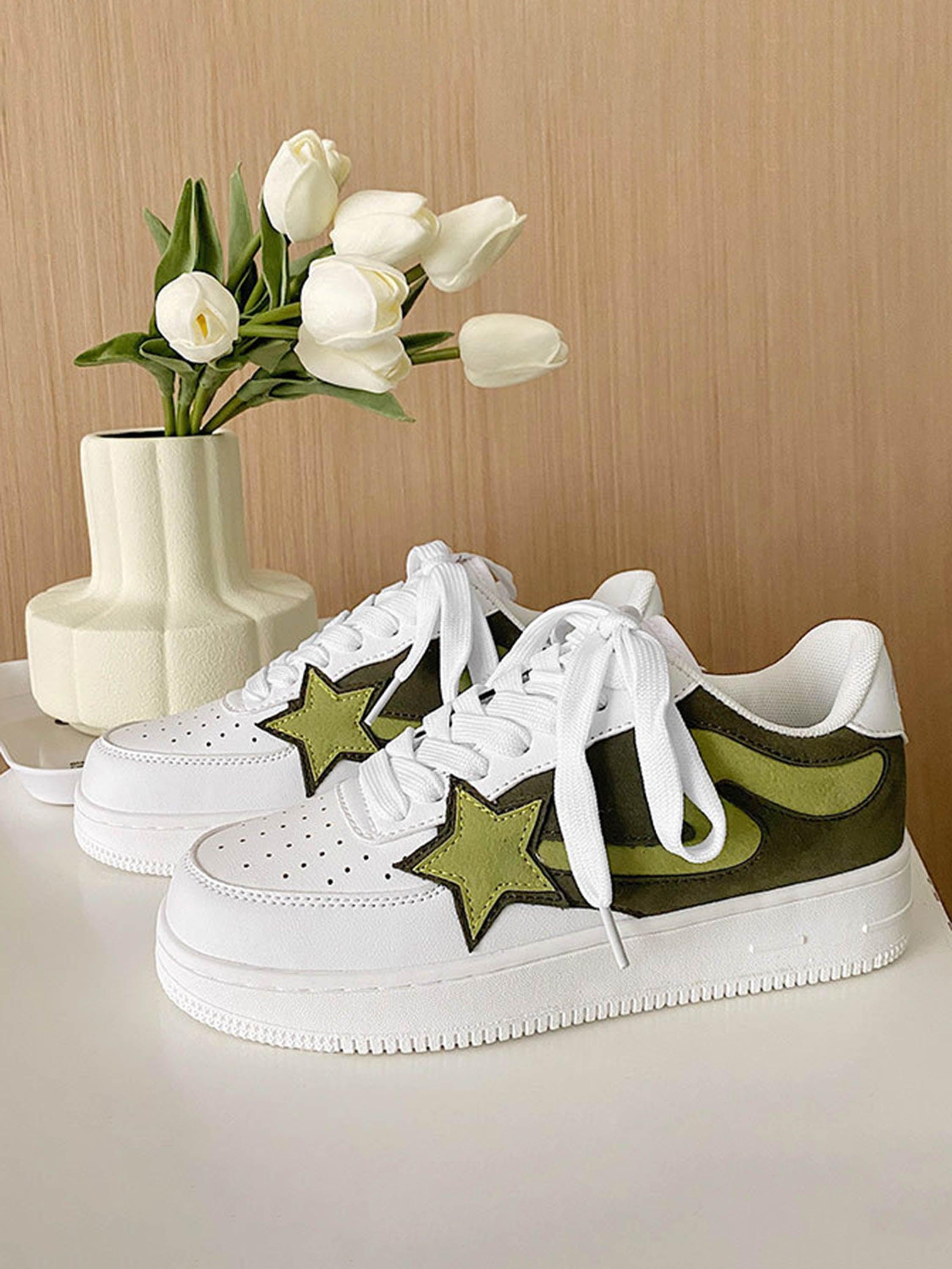 Tntwear® - American Star Element Thick Bottom Couple Sneakers - 1863 - tntwear1