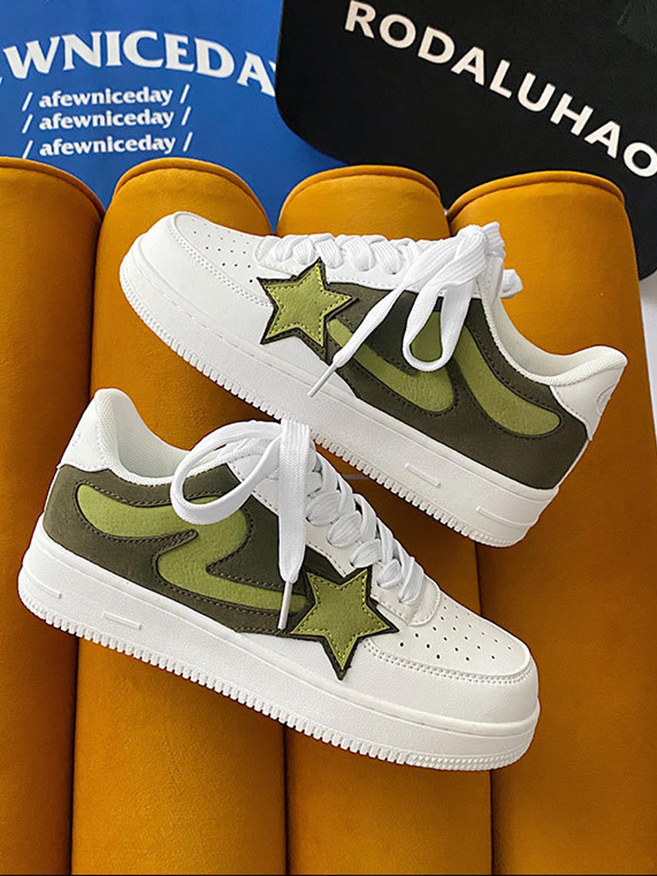 Tntwear® - American Star Element Thick Bottom Couple Sneakers - 1863 - tntwear1