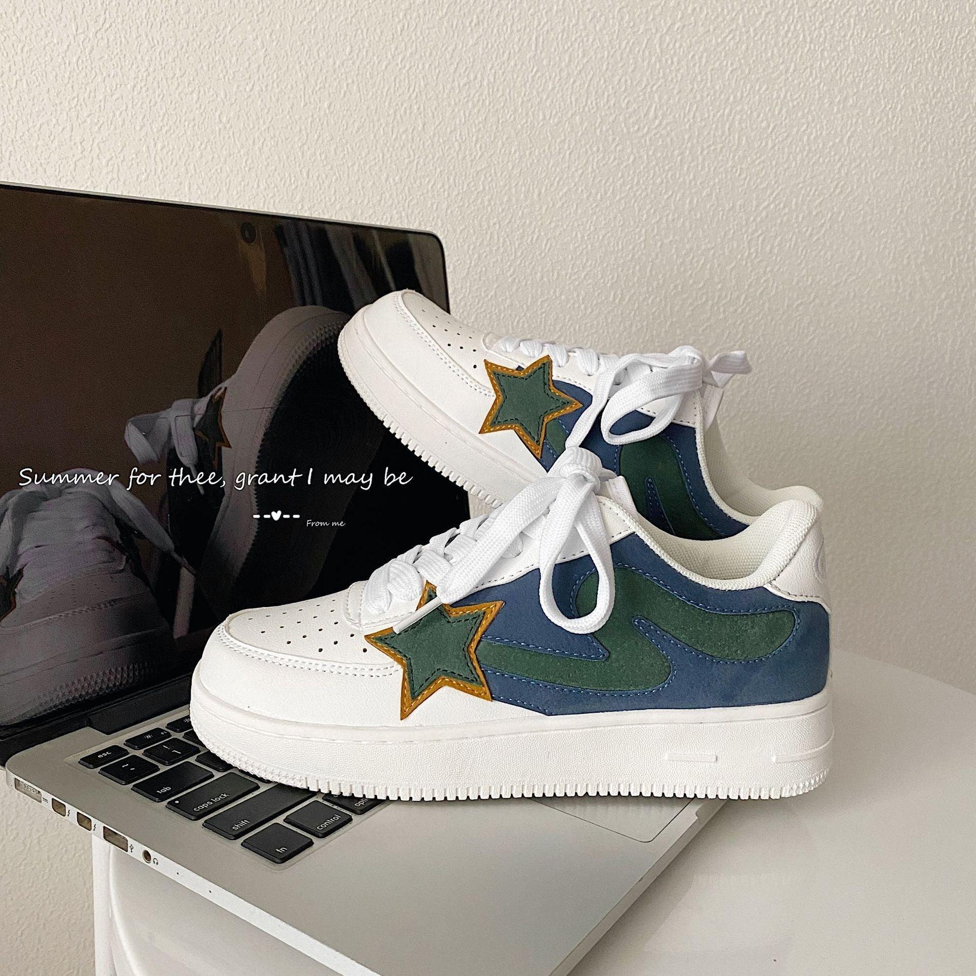 Tntwear® - American Star Element Thick Bottom Couple Sneakers - 1863 - tntwear1