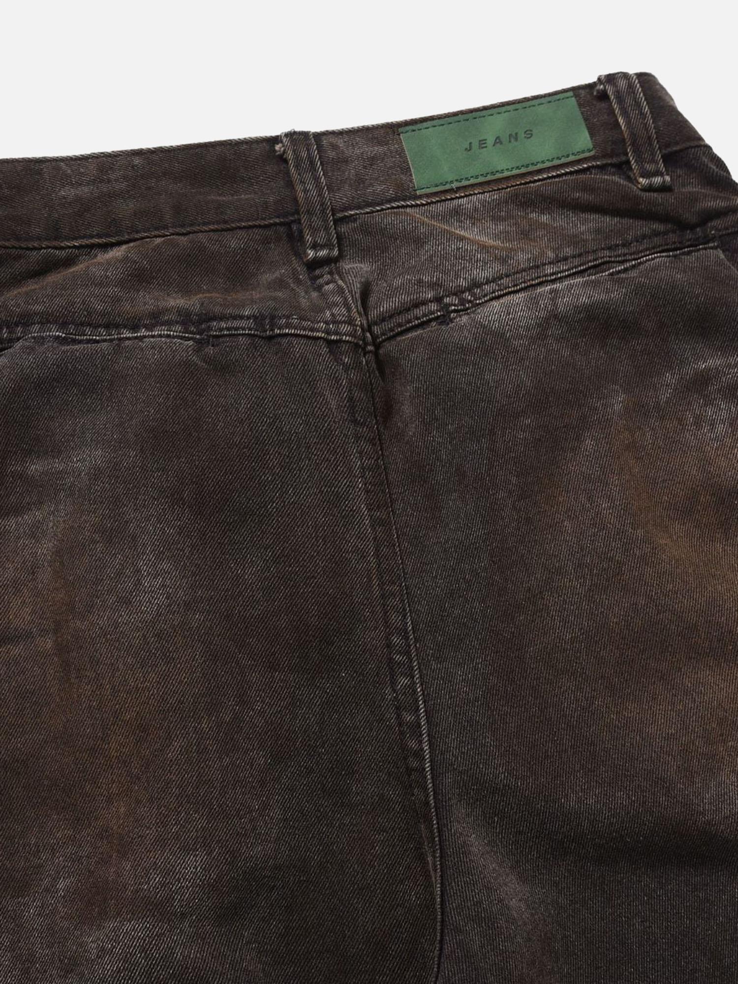 Tntwear® - American Street Fashion Heavy Industry Washed Jeans - tntwear1