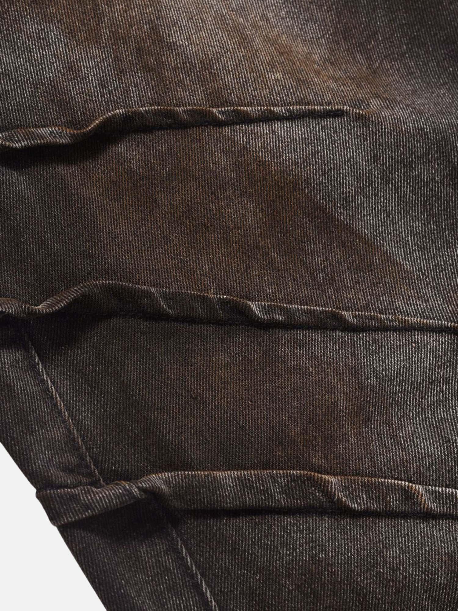 Tntwear® - American Street Fashion Heavy Industry Washed Jeans - tntwear1