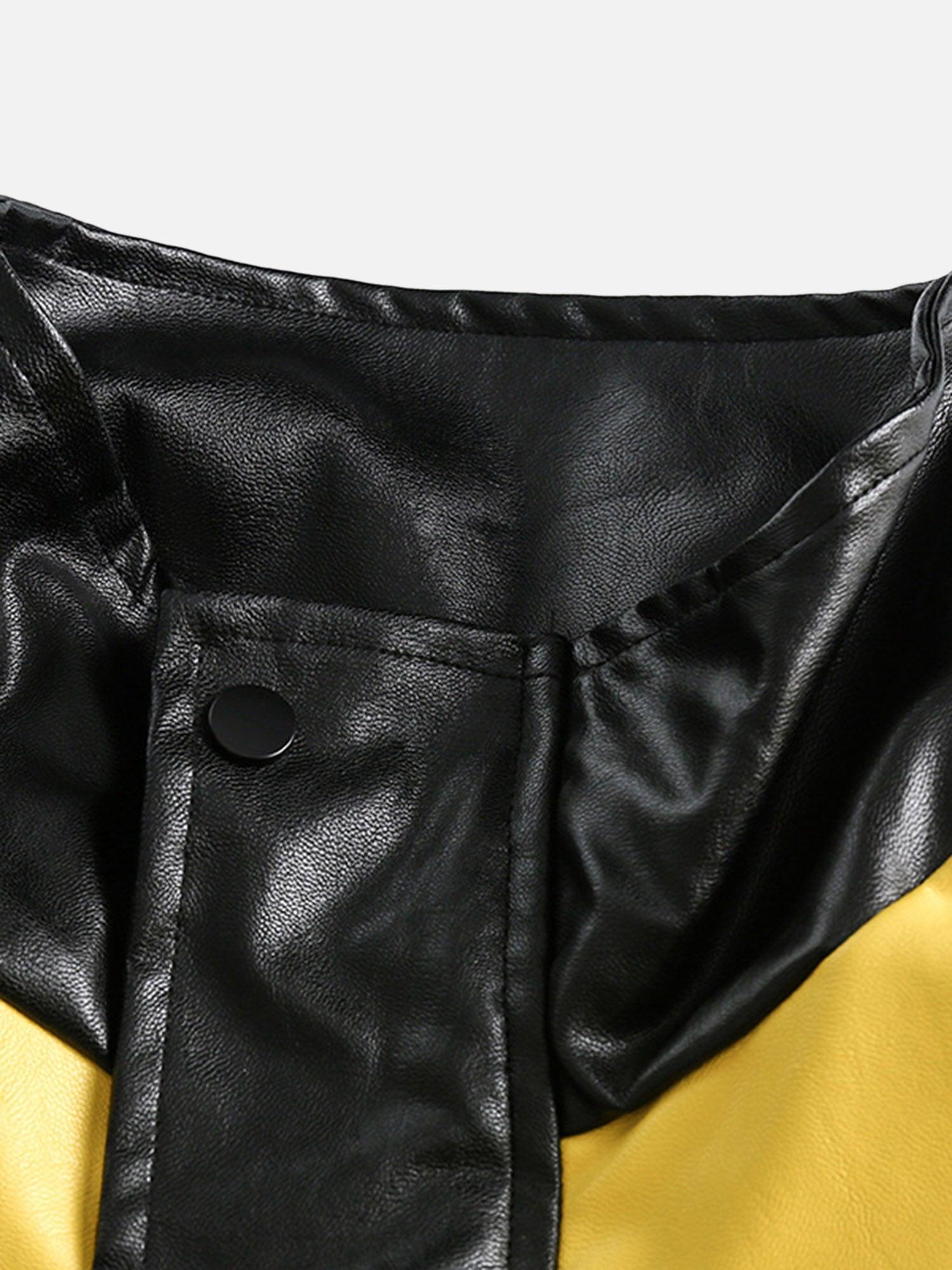 Tntwear® - American Style Patchwork Letter Jacket - 1957 - tntwear1