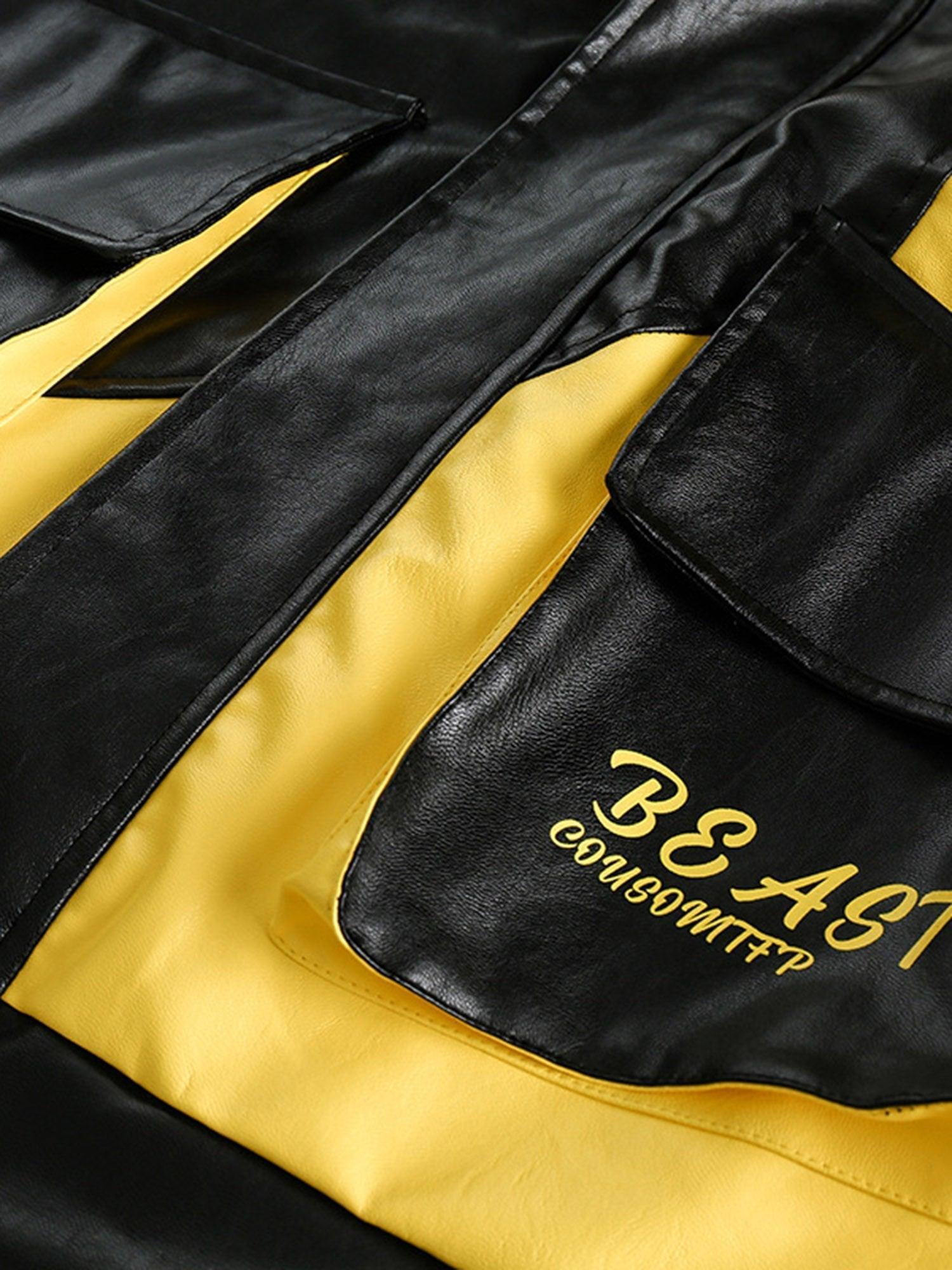 Tntwear® - American Style Patchwork Letter Jacket - 1957 - tntwear1