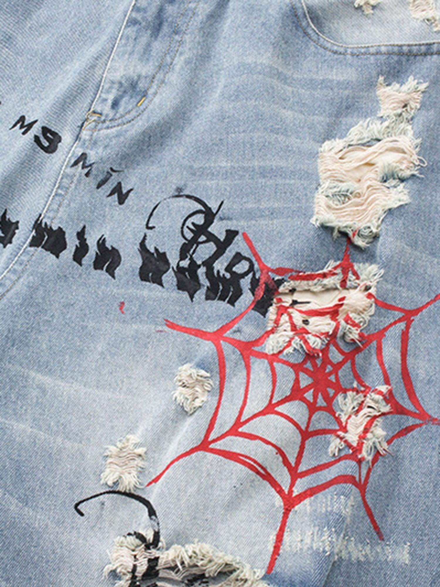 Tntwear® - Beautiful And Trendy Personalized Cut Hand-printed Jeans - tntwear1