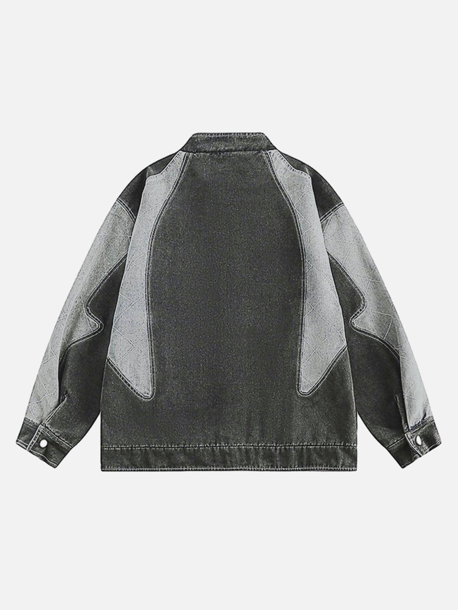 Tntwear® - Biker Style Denim Jacket - 1935 - tntwear1