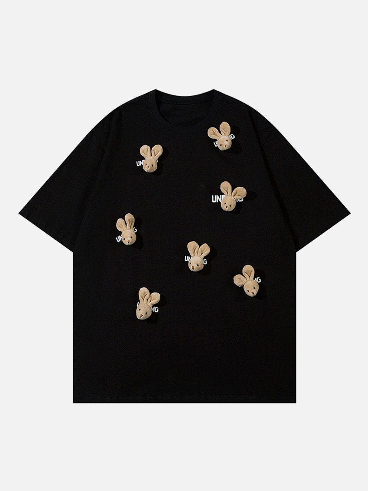 Tntwear® - Bunny Doll Print Tee - tntwear1