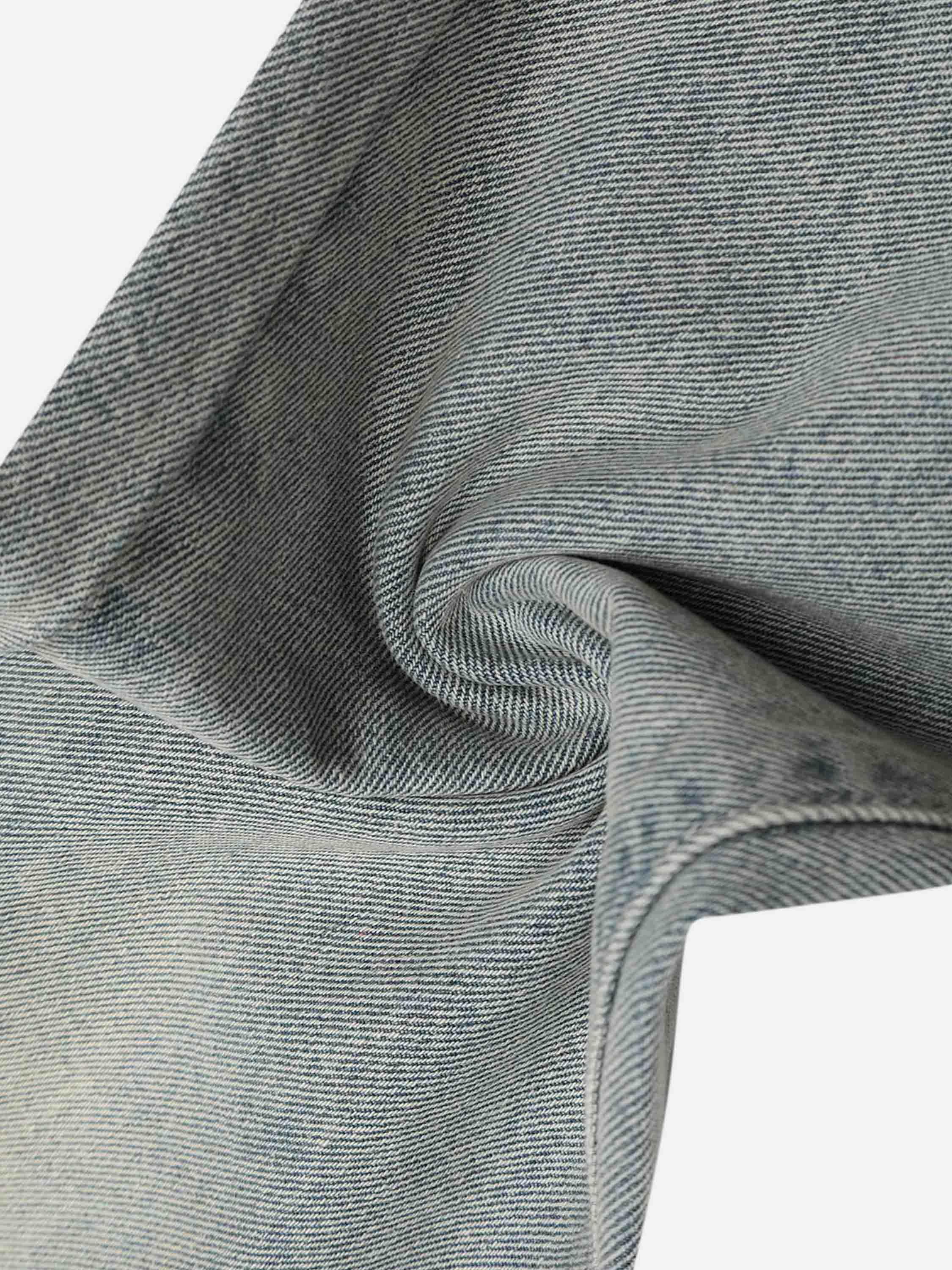 Tntwear® - Dark Letter Print Jeans - tntwear1