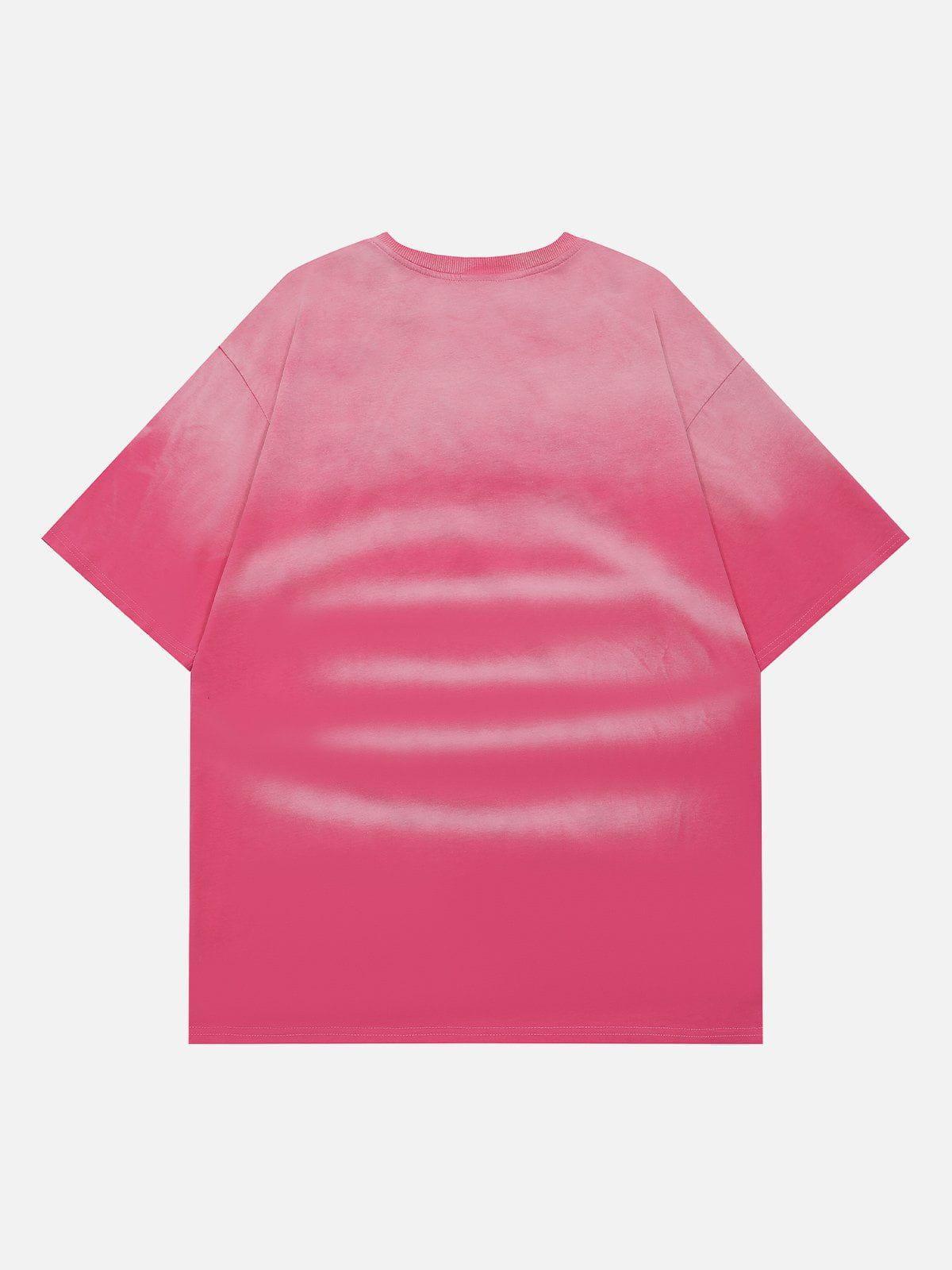 Tntwear® - Embroidered Gradient Tee - tntwear1