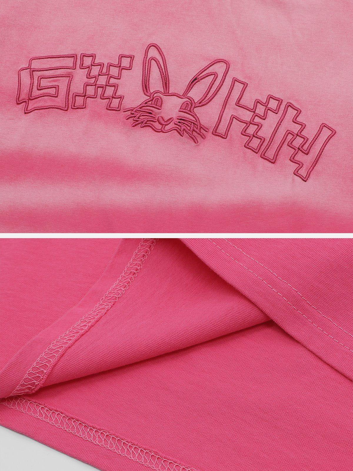 Tntwear® - Embroidered Gradient Tee - tntwear1