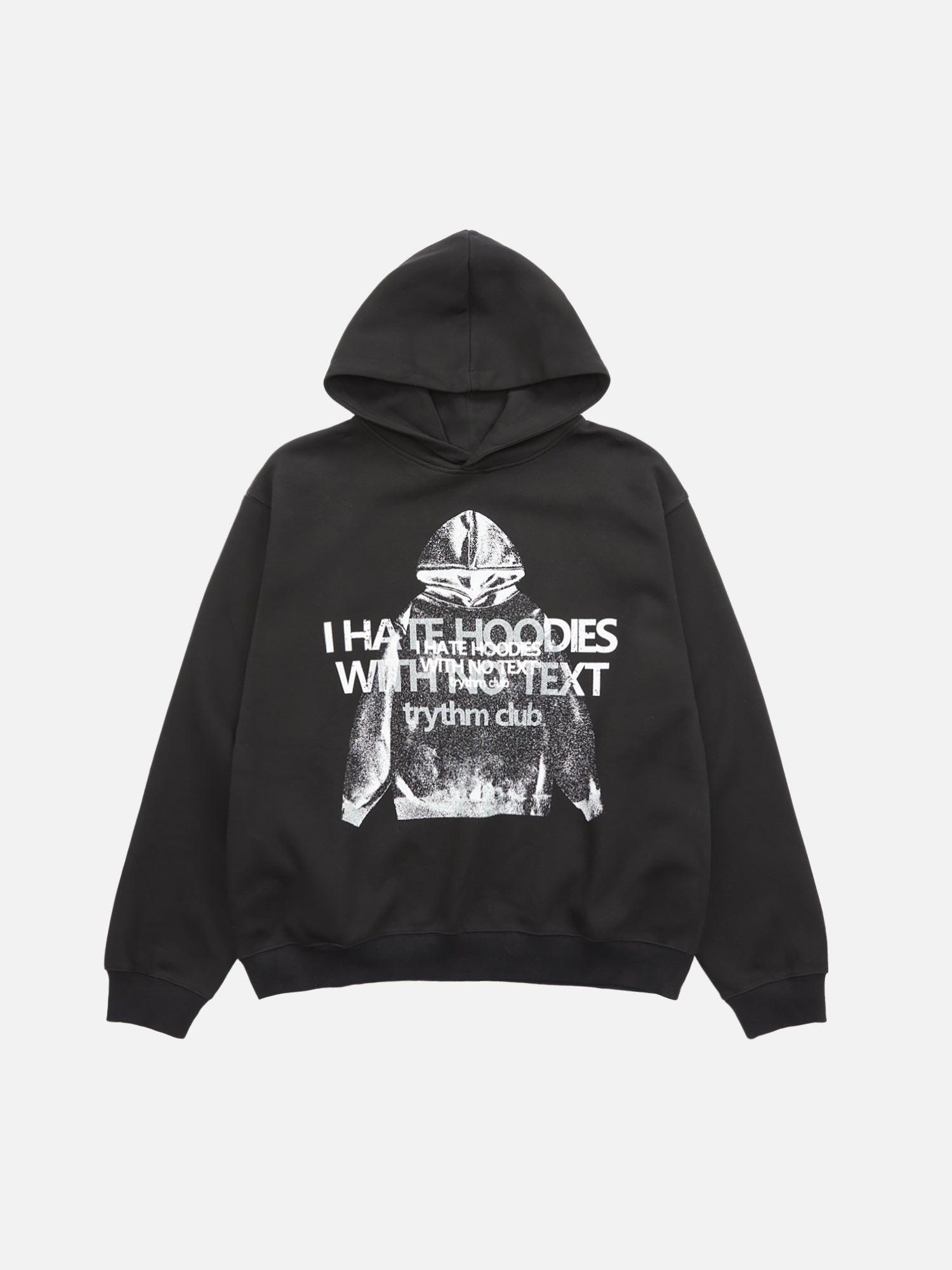 Tntwear® - Fun Lettering Double Print Hoodie - 1964 - tntwear1