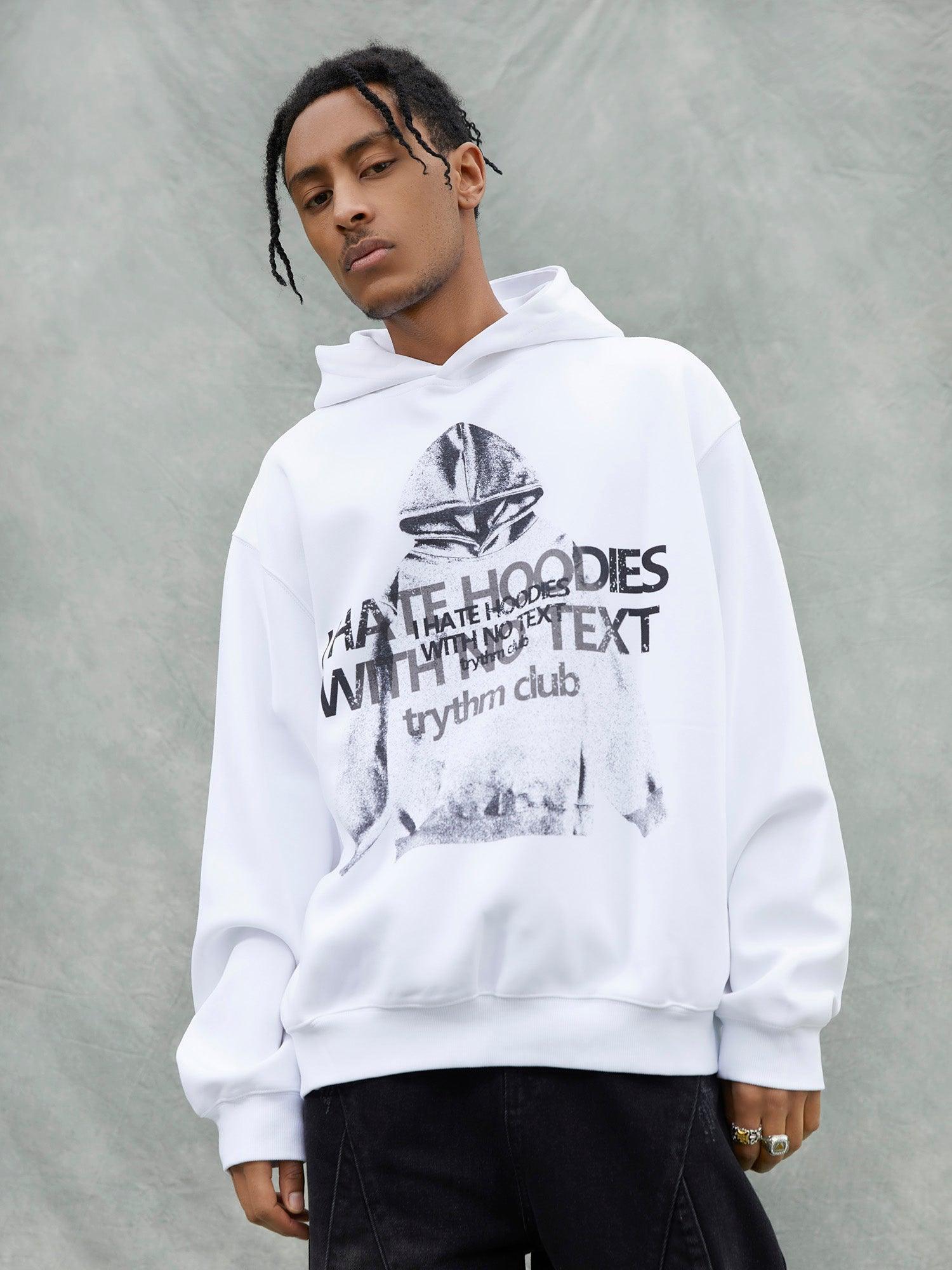 Tntwear® - Fun Lettering Double Print Hoodie - 1964 - tntwear1