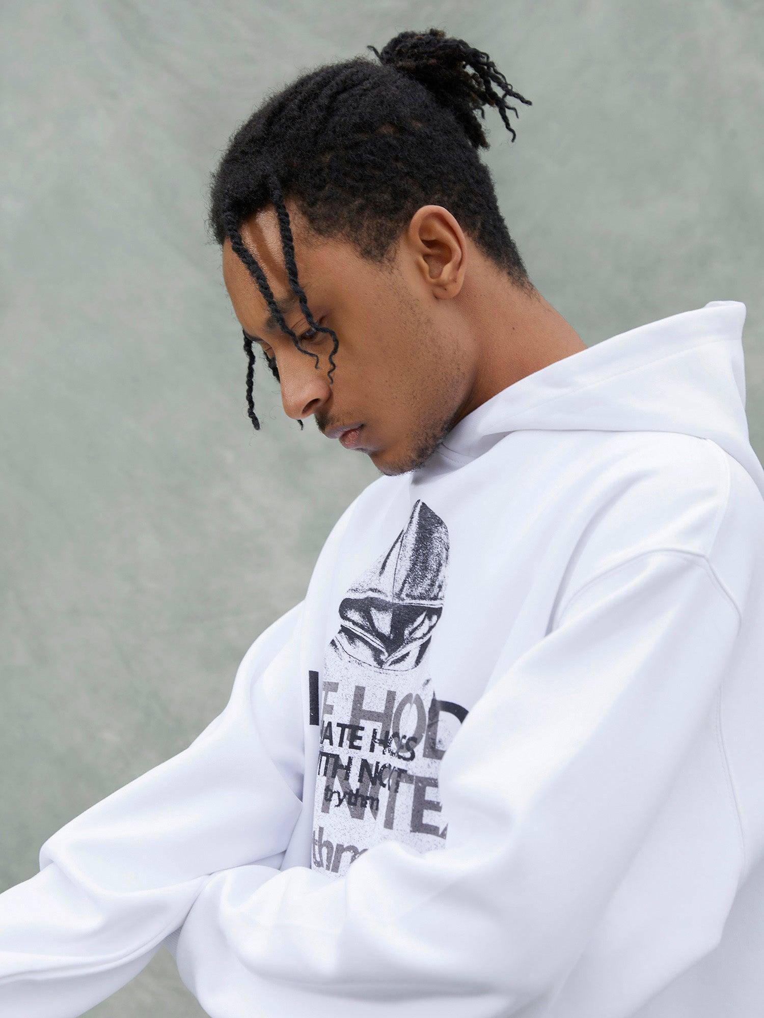 Tntwear® - Fun Lettering Double Print Hoodie - 1964 - tntwear1