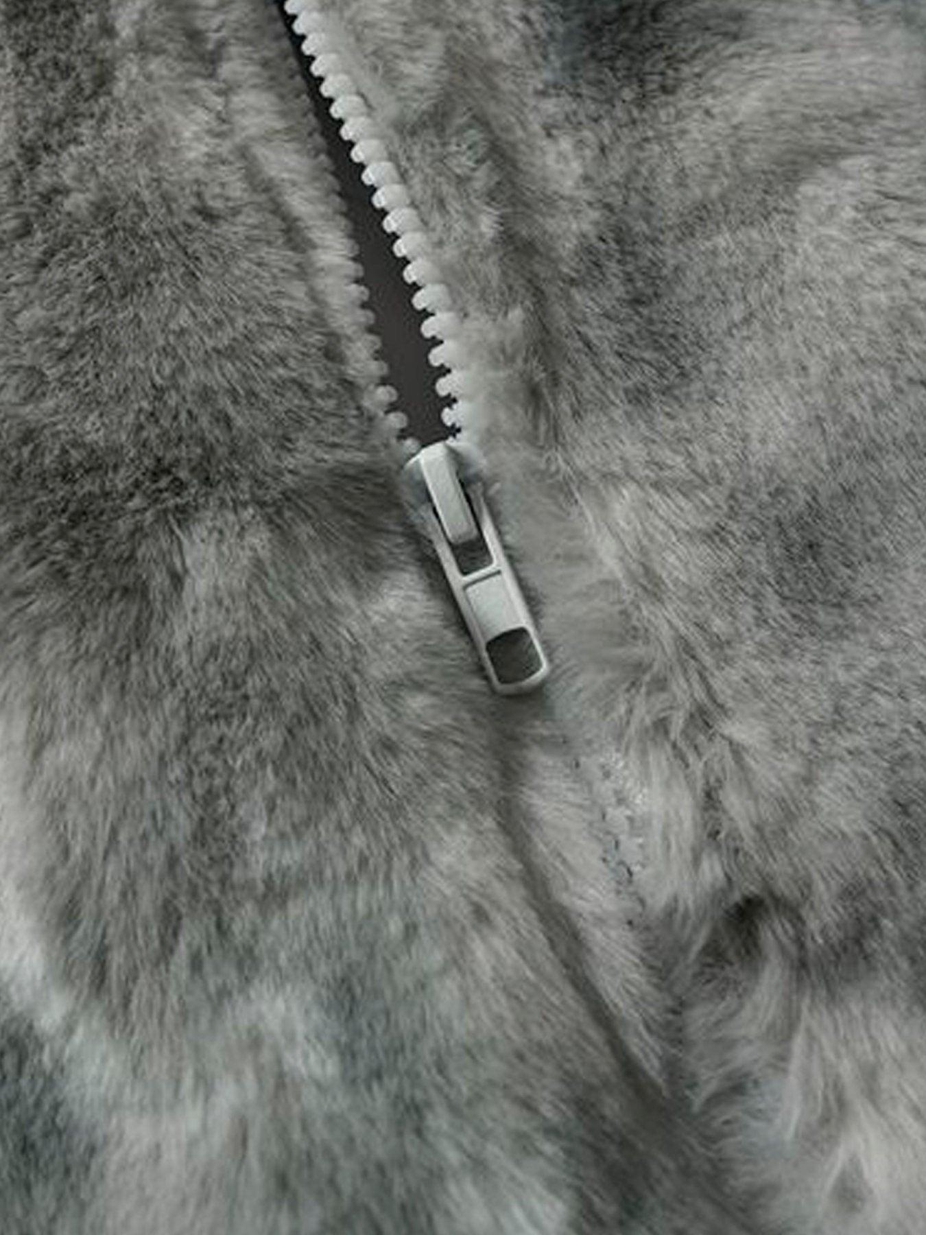 Tntwear® - Gradient Plush Cross Embroidered Lambswool Jacket - 1558 - tntwear1