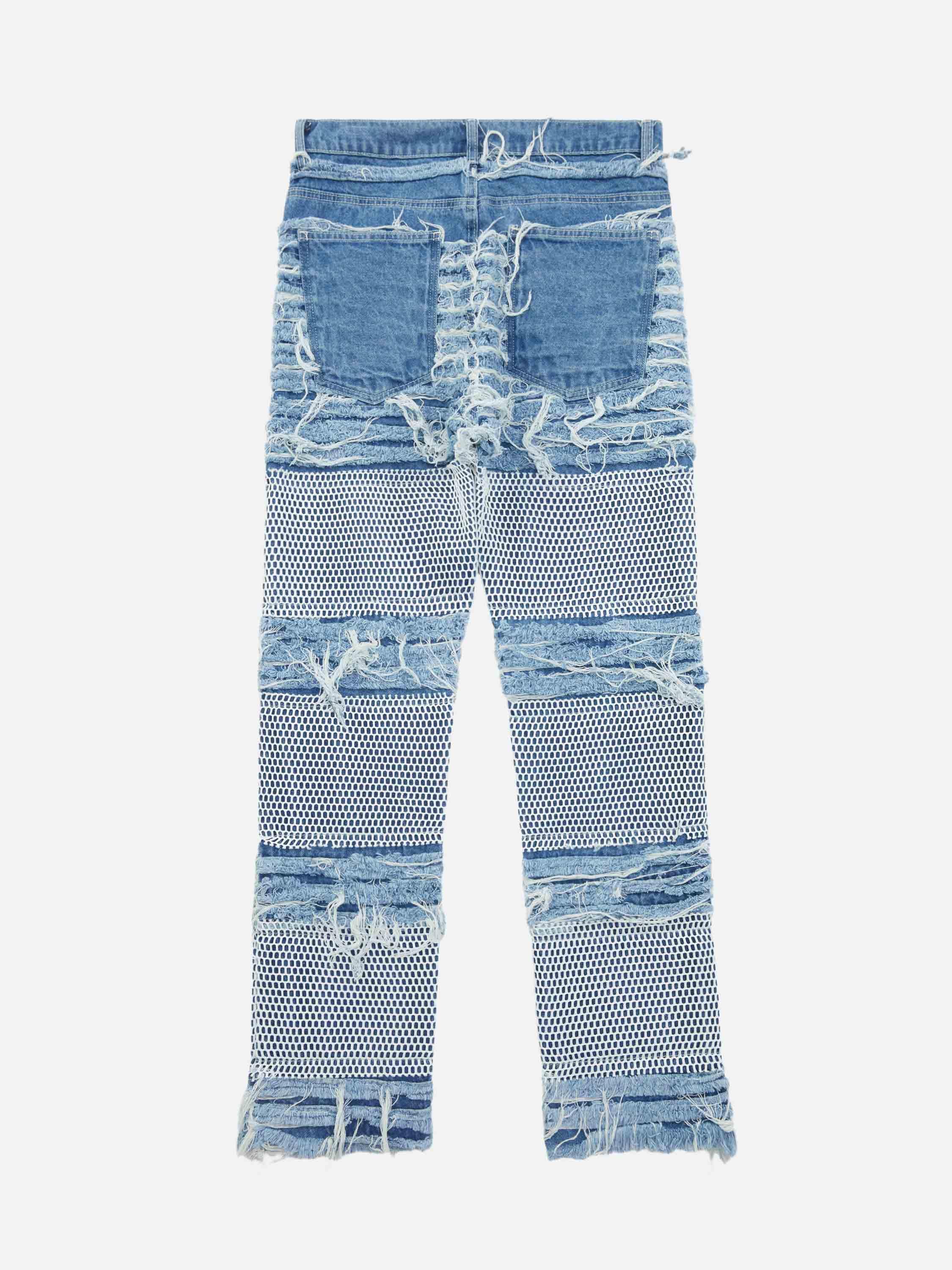 Tntwear® - High Street Cat Whisker Jeans - 1818 - tntwear1