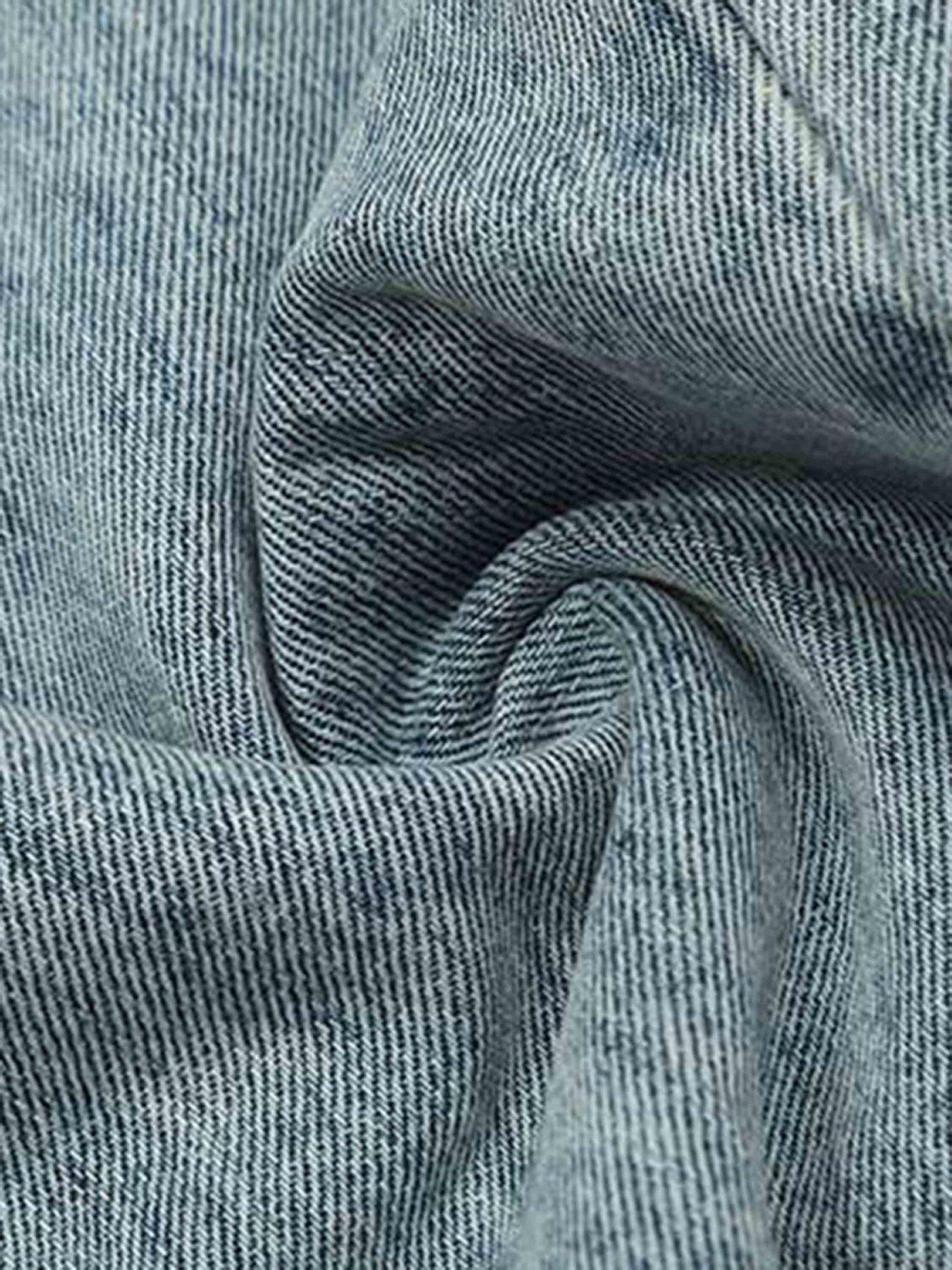 Tntwear® - High Street Ripped Micro Flare Jeans - tntwear1