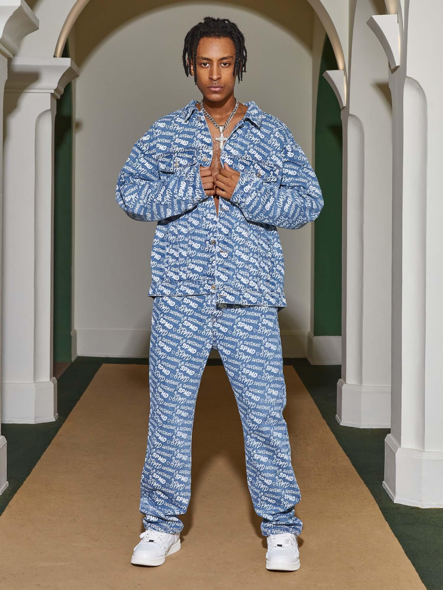 Tntwear® - High Street Versatile Denim Suit - 1719 - tntwear1