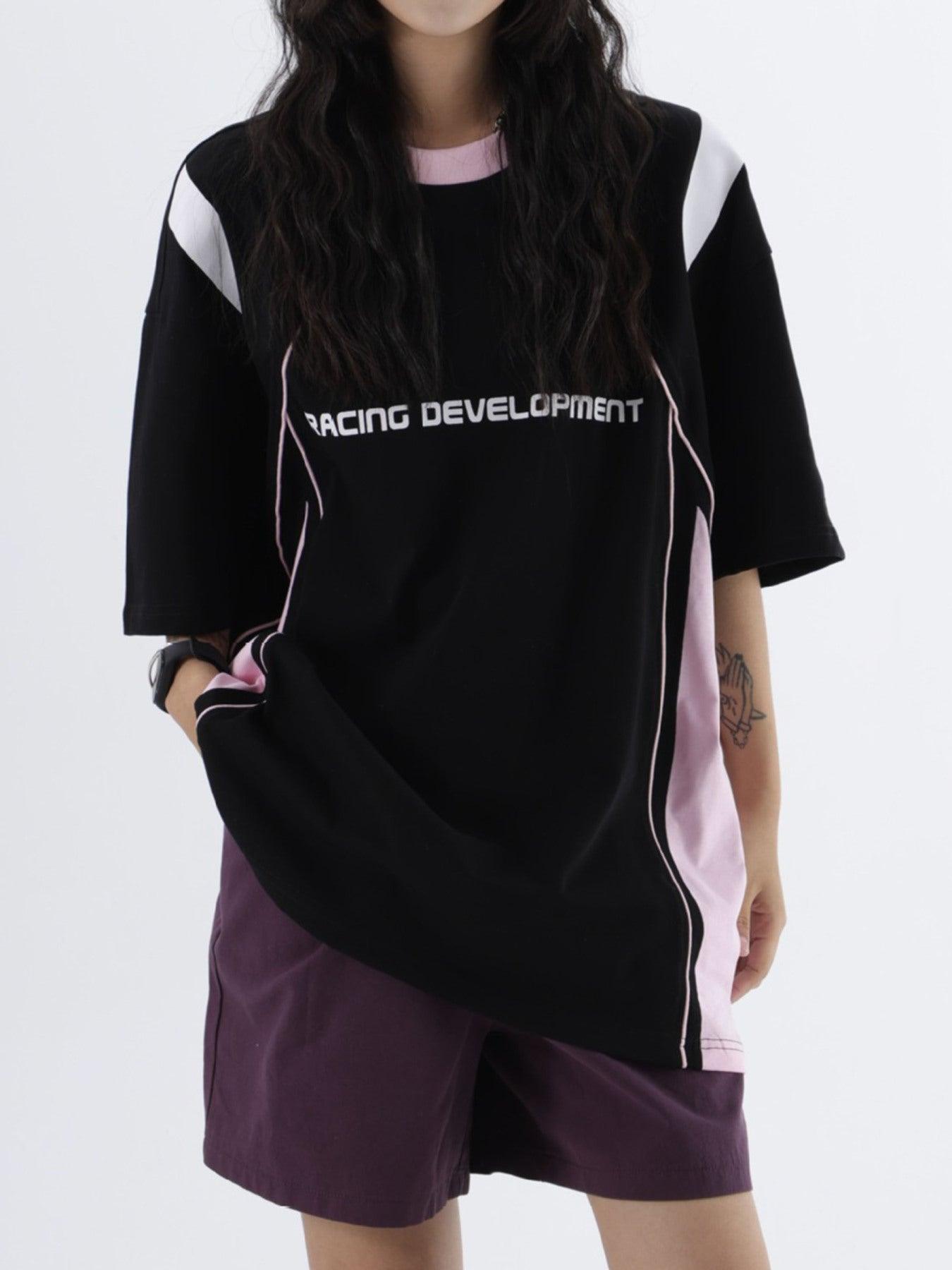 Tntwear® - Hip-hop Loose Sports Casual T-shirt - tntwear1