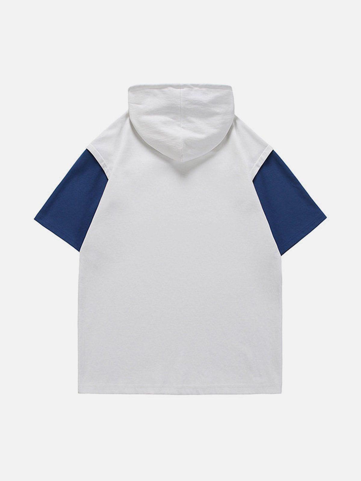 Tntwear® - Hooded Detachable Necklace Tee - tntwear1