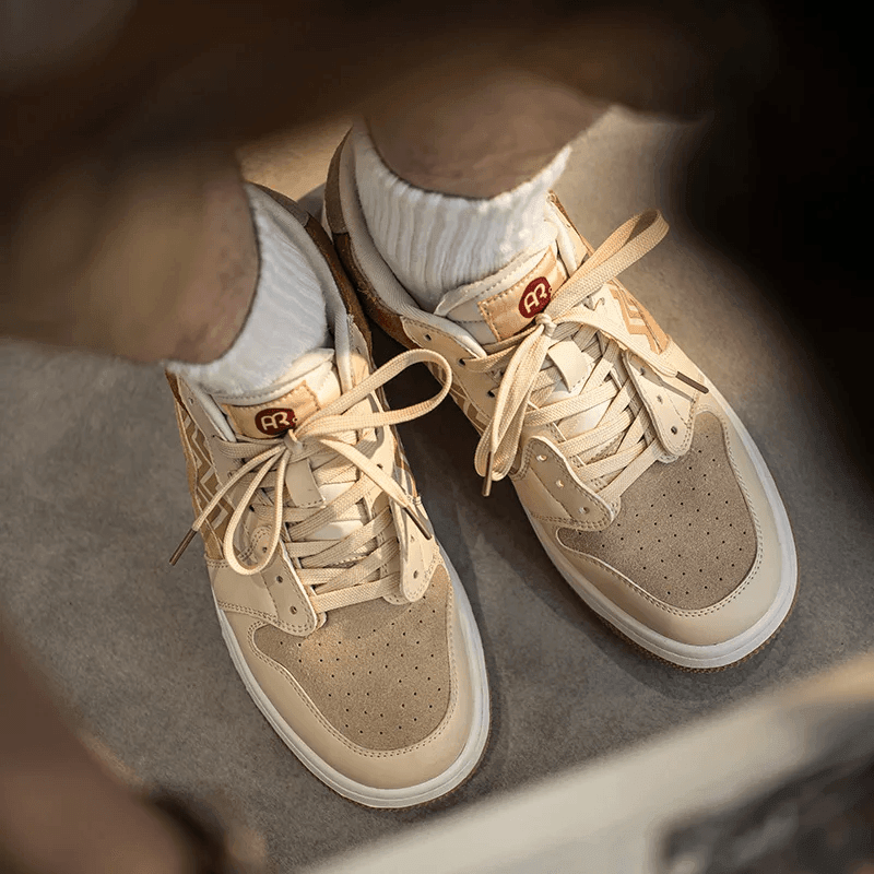 Tntwear® - Maden Print Skateboard Shoes - tntwear1