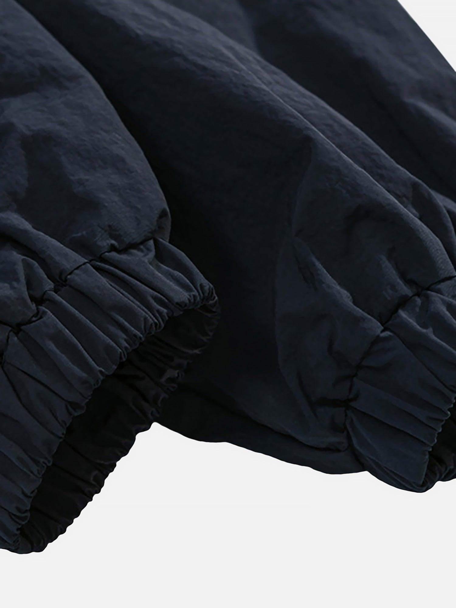 Tntwear® - Patchwork Contrasting Windbreaker Jacket - tntwear1