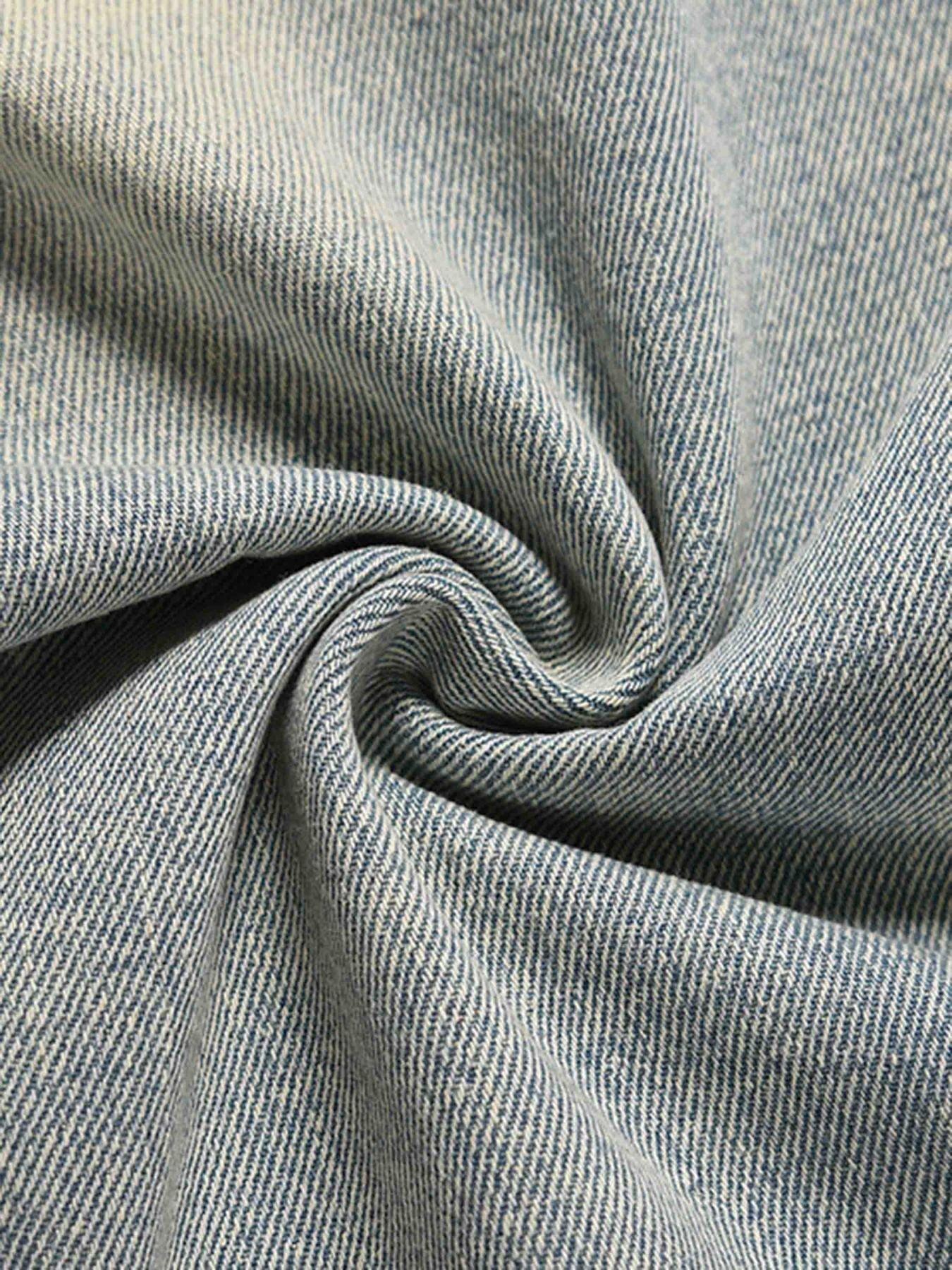Tntwear® - Washed And Worn Loose Jeans - 1953 - tntwear1
