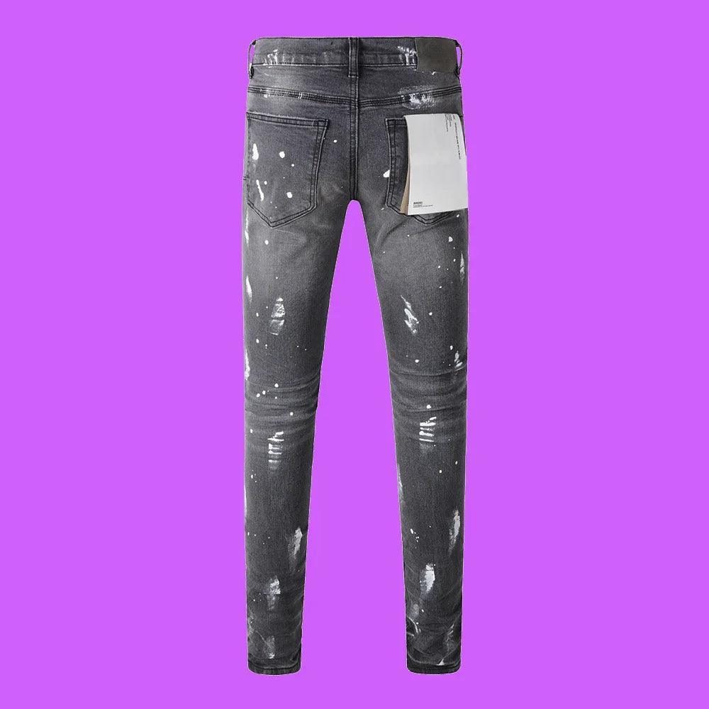 Premium Brand PRPL Roca Jeans Black Tag P006 - tntwear1