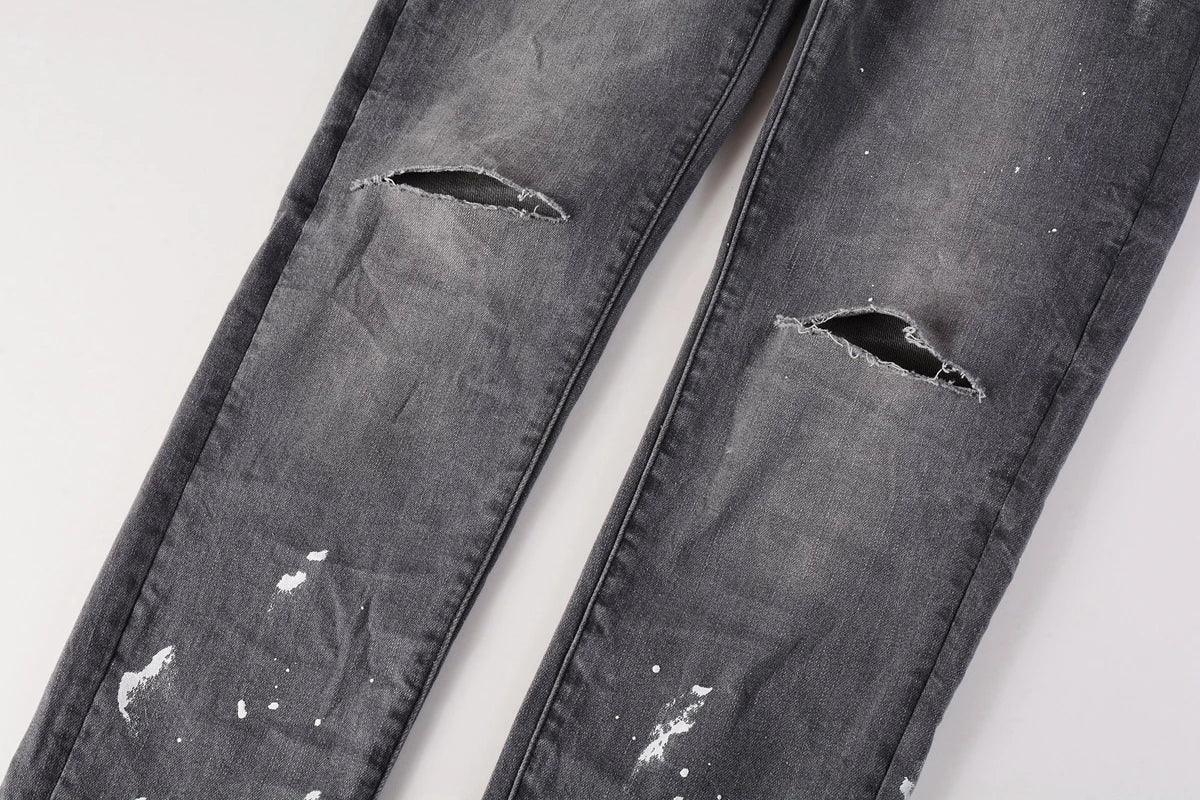Premium Brand PRPL Roca Jeans Black Tag P006 - tntwear1