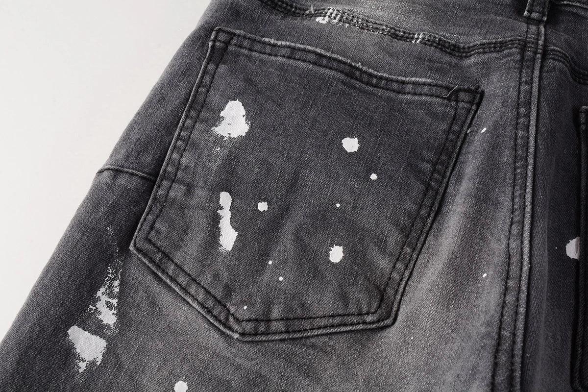 Premium Brand PRPL Roca Jeans Black Tag P006 - tntwear1